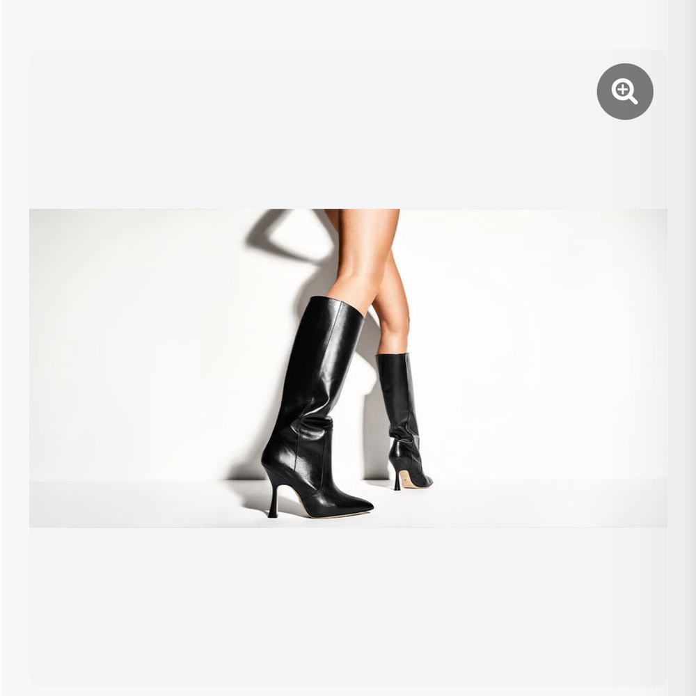 Stuart Weitzman Black Patron Over the Knee Boots - Picture 5 of 6